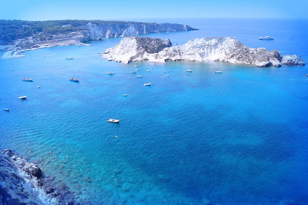 Le Isole Tremiti viste dal mare