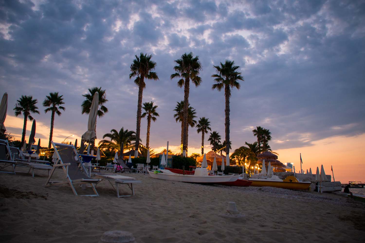 Pomeriggio in spiaggia al lido Altamira